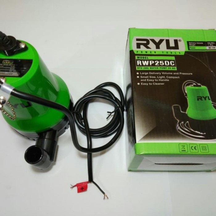 MESIN POMPA AIR CELUP, MESIN SEDOT AIR RYU RWP 25DC