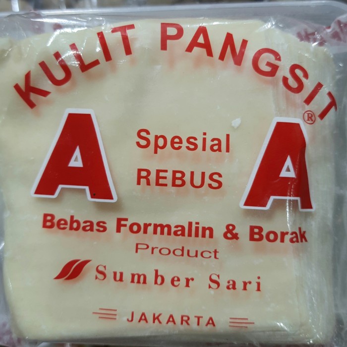 

Ready Stok" Kulit Pangsit Rebus Aa 50 Pcs