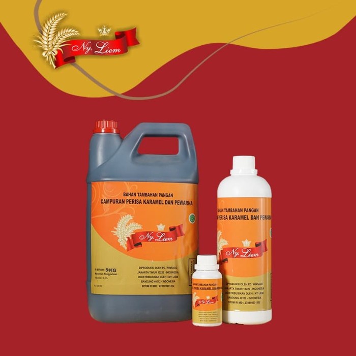 Ready Stok" Ny. Liem Perisa / Essence Makanan Karamel / Caramel 1 Kg