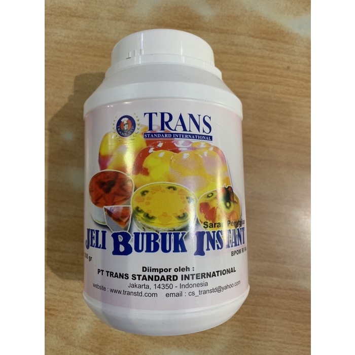 

Ready Stok" Trans Jelly Powder 100 Gr / Bubuk Agar Premix Jeli Jelly Bubuk