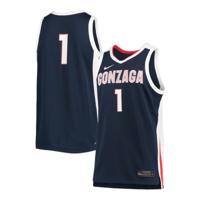 PROMO Jersey Original Basket Nike NCAA NBA Gonzaga Bulldogs
