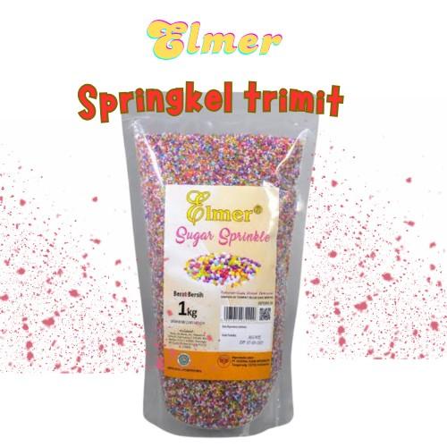 

Ready Stok" Elmer Springkel Trimit Warna Warni Kemasan Repack Untuk Baking Food - Permen
