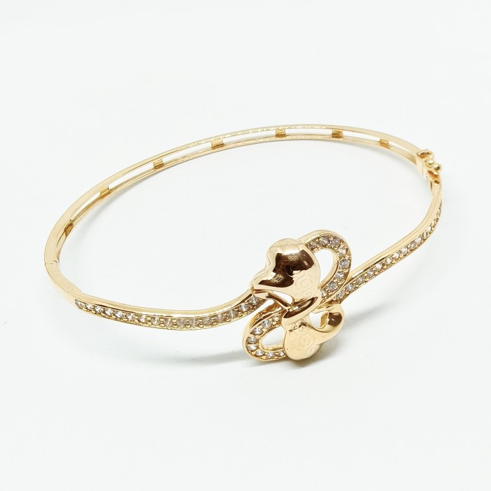 GELANG OVAL FASHION TERANG JAYA emas kuning 700/16k