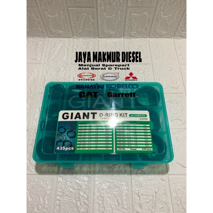 O-Ring Kit Oring Kit Box Komatsu NBR 90 Giant Brand