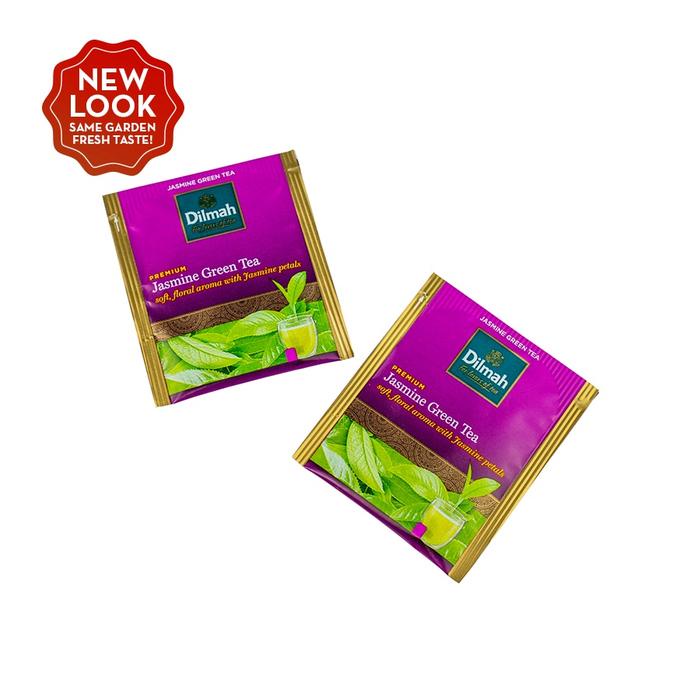 

Dilmah Green Tea with Natural Jasmine - Teh Celup Melati Herbal
