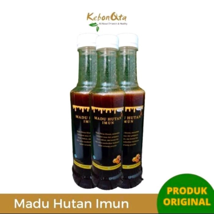 

[BELI 3 GRATIS 1] MADU HUTAN IMUN PROBIOTIK KEBONQTA ALAMI ORGANIK