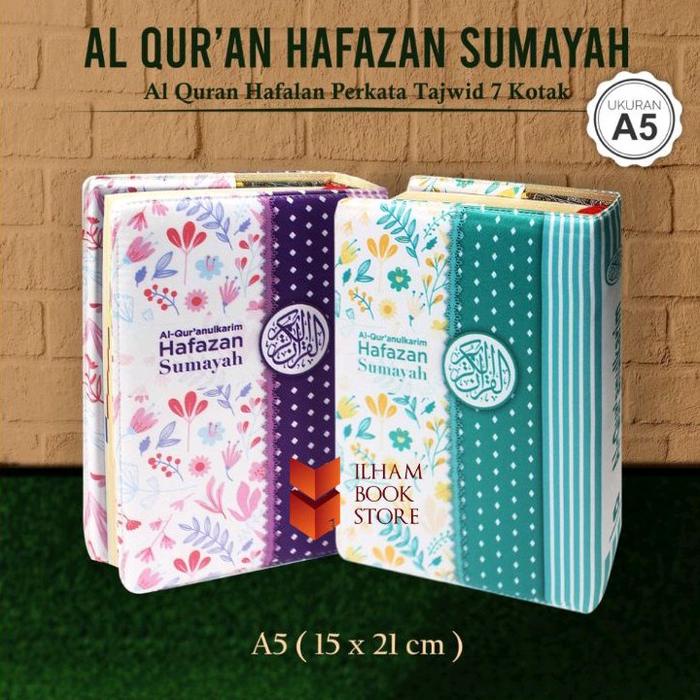 

Terbaru!! A5 Al-Quran Hafalan Hafazan 7 Blok Terjemah Perkata Hafalan One Day One Blok Cod