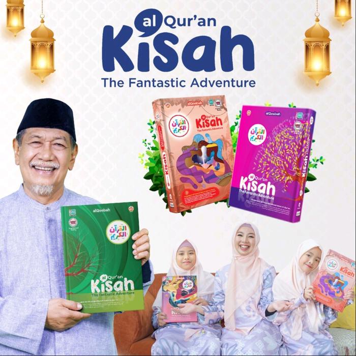 

Promo Al Quran Kisah Ukuran Besar A4 {Al Quran Dengan Augmented Reality} Packing Aman