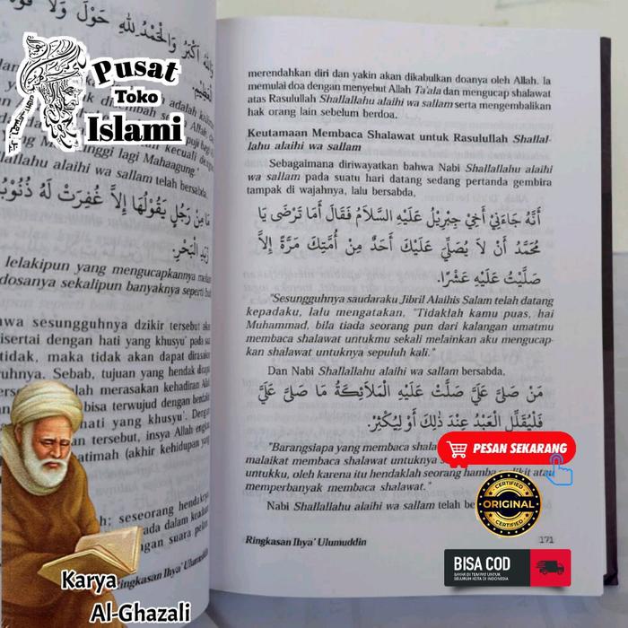 

Viral Ringkasan Ihya Ulumuddin Karya Imam Al-Ghazali Hard Cover Kitab Hardcover Cod