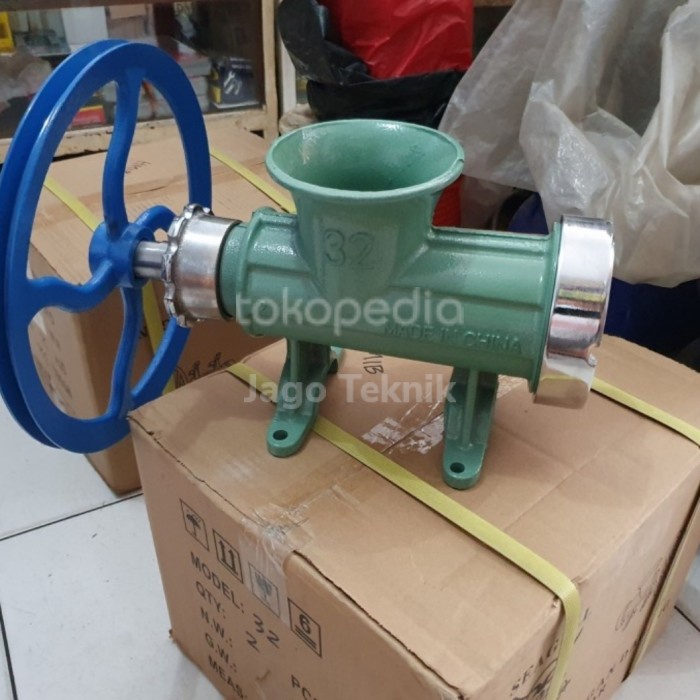 #####] Gilingan Daging no 32 Roll Stainless SEAGULL AS Meat Grinder Mahkota