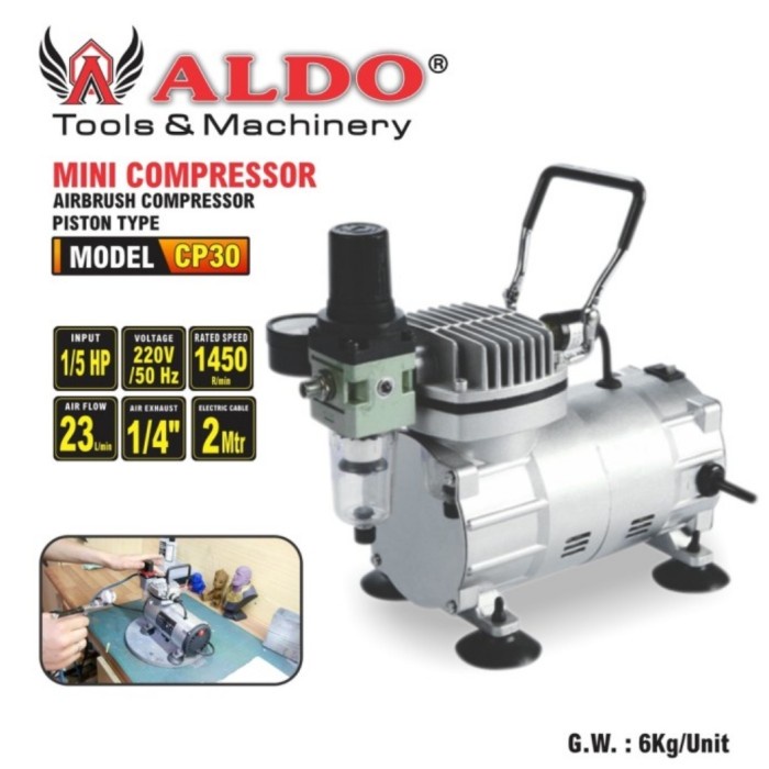 Buruan serbu] Kompresor Mini ALDO CP 30 / Mini Compressor ALDO CP30 TAIWAN