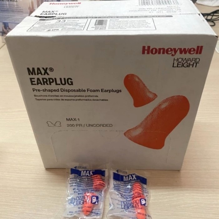 Diskon Earplug Honeywell Max -1 / Earplug Honeywell Murah