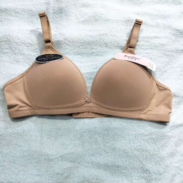 DISKON BH SCALEN 2826 BUSA TIPIS TANPA KAWAT KAIT 2 READYY