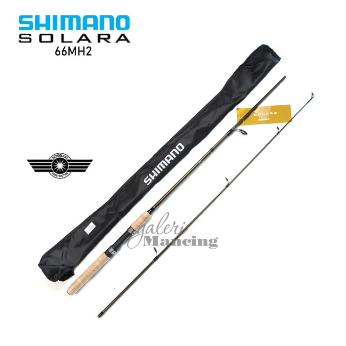 Sougayilang Fishing - Joran Shimano Solara 165 180 195 210 Cm Aeroglass Spinning Galapung Galatama