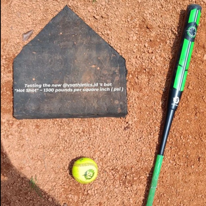 TERLARIS Bat Softball 2023 VS Athletics HOT SHOT 13" USA/ASA Slowpitch Baseball