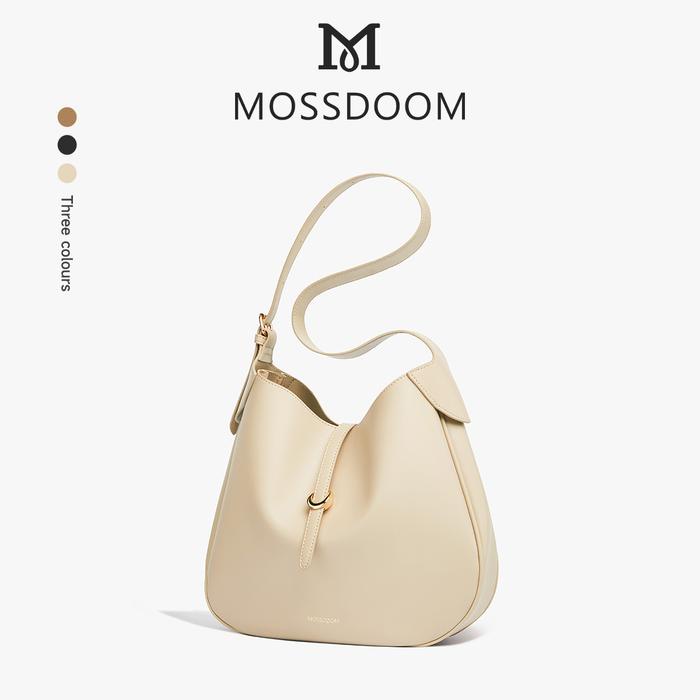 MOSSDOOM Tas Wanita Bailey Bag Tas Selempang Berlipit
