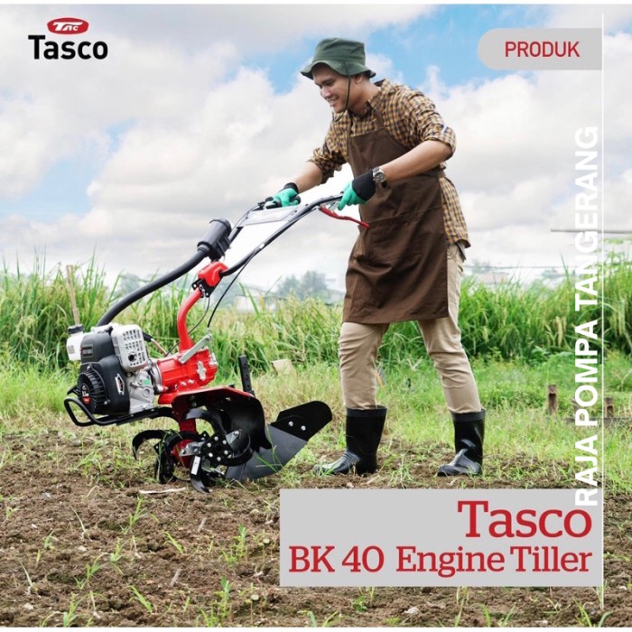 Mesin Bajak Tanah Tasco Bk 40 Traktor Mini Engine Tasco Bk 40
