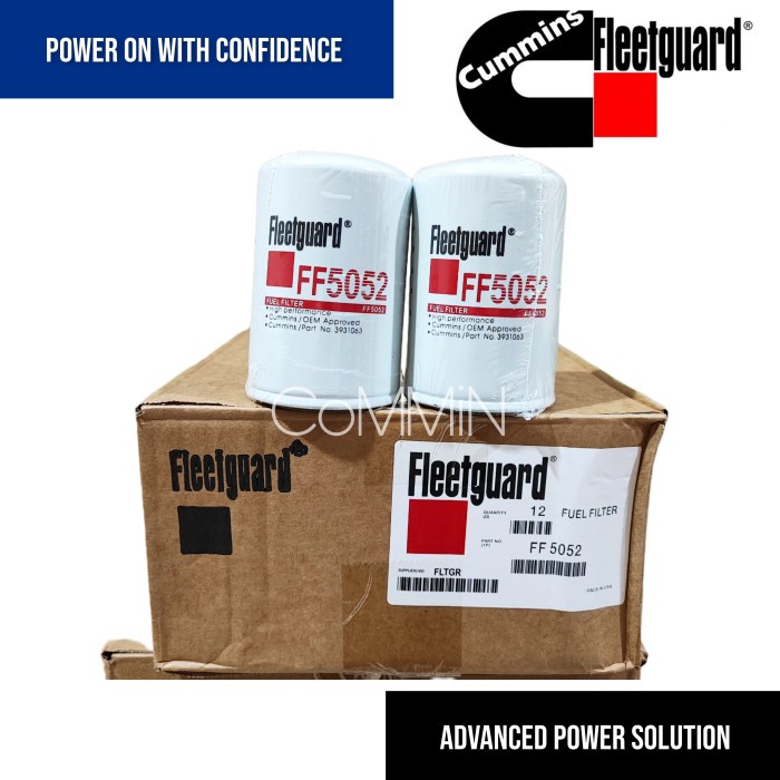 FF-5052 FUEL FILTER FLEETGUARD FF 5052 FF5052 3903640 3286503