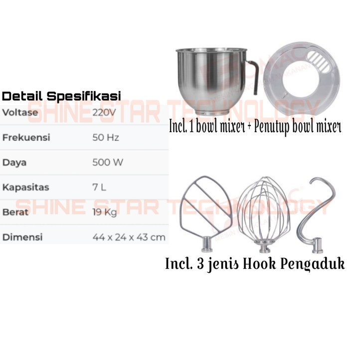 Planey xer 7L Fomac DMX-B7300 DMX B7300 with 11 speed Dough xer