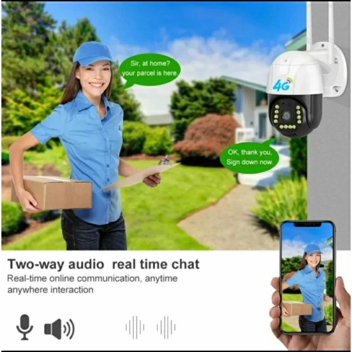Camera outdoor 4G sim card cctv wireless waterproof PTZ CCTV