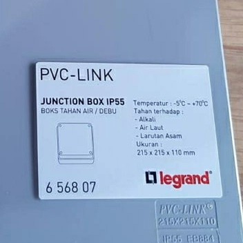 BEBAS ONGKIR - Junction Box ip55 LEGRAND 656807 ukuran 215x215x110