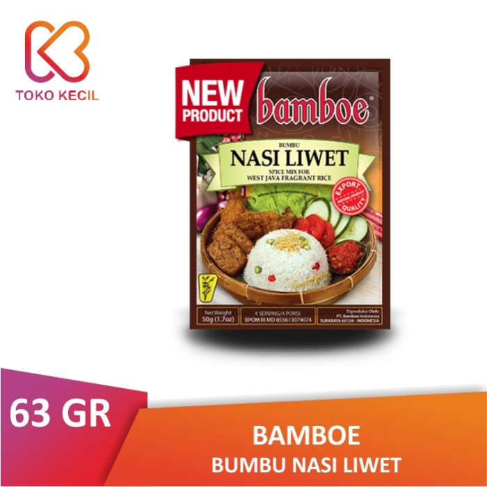 

STOK TERBATAS Bamboe Bumbu Nasi Liwet