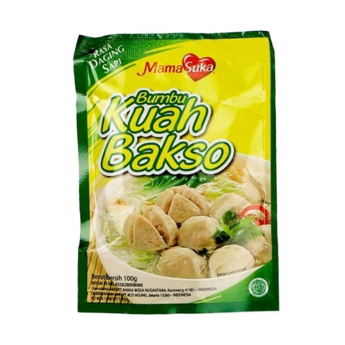 

MURAH MamaSuka Kuah Bakso Bumbu Masak Instan 100 gr