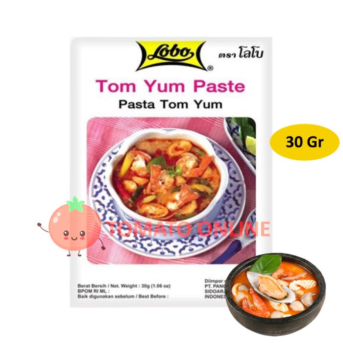 

FREE ONGKIR Lobo / Tom Yum Yam Paste / Bumbu Instant Halal / 30 Gram Gr [ Pink ]