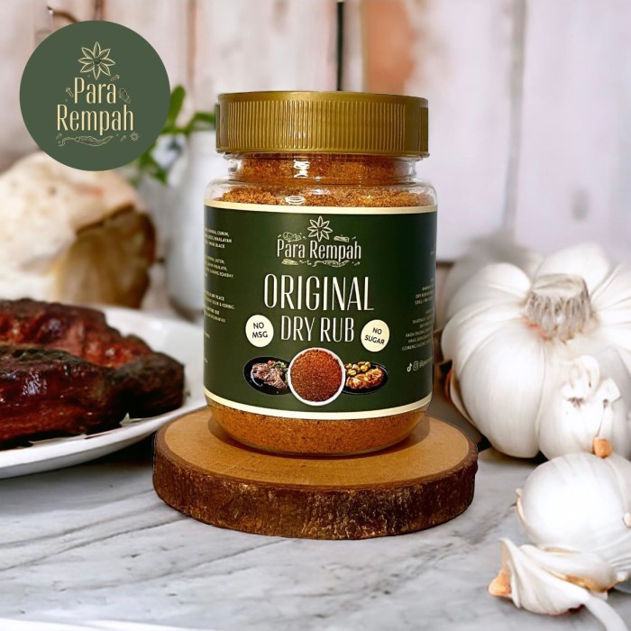 

TERBARU Paket Bumbu STEAK : Dry Rub + Butter Margarine Para Rempah Bumbu Dapur