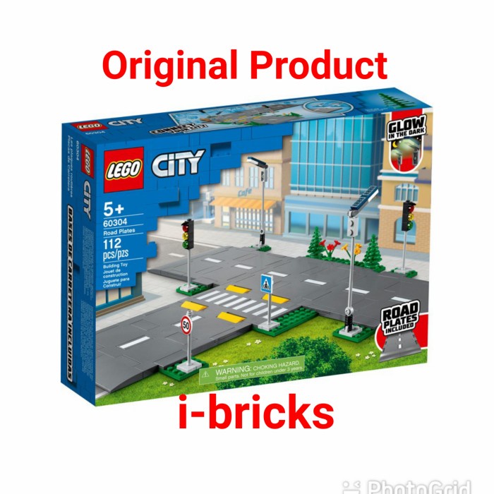 Product Laris Lego City 60304 Road Plates
