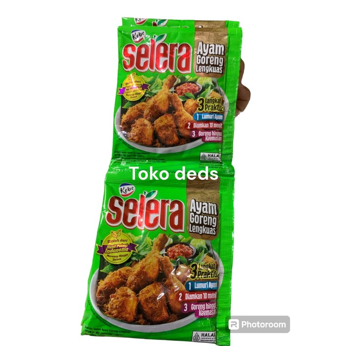 

BOOM SALE kobe SELERA bumbu AYAM GORENG LENGKUAS 1RENCENG