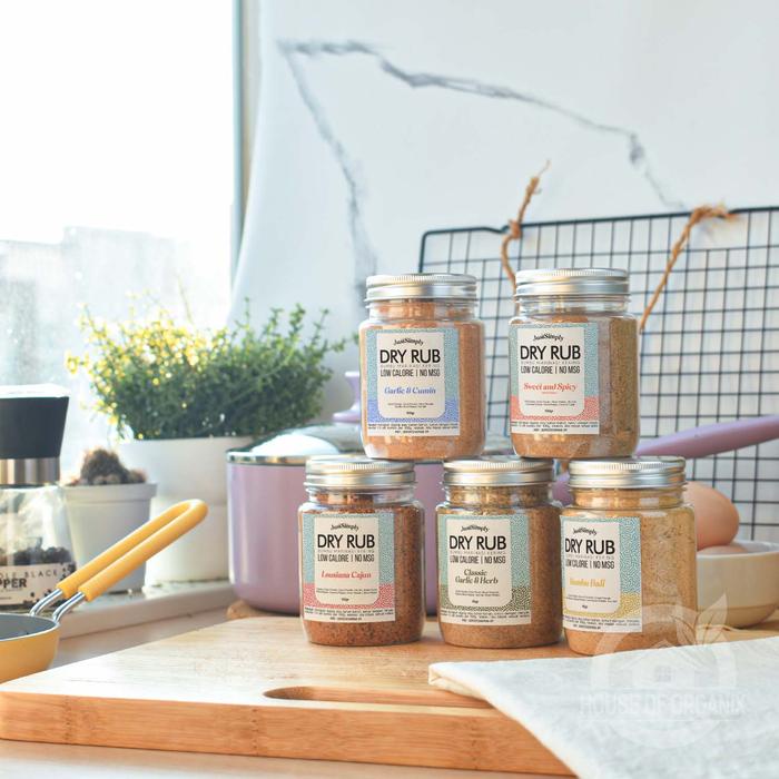 

CUCI GUDANG Just Simply Dry Rub ( Bumbu Marinasi Kering ) Tanpa Msg