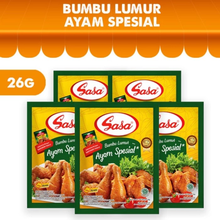 

BOOM SALE SASA BUMBU LUMUR AYAM SPESIAL ISI 5SACHET