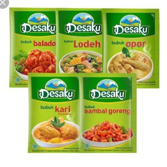 

CUCI GUDANG Bumbu instant Desaku Lodeh - Balado opor - Gule Kari - Sambal goreng