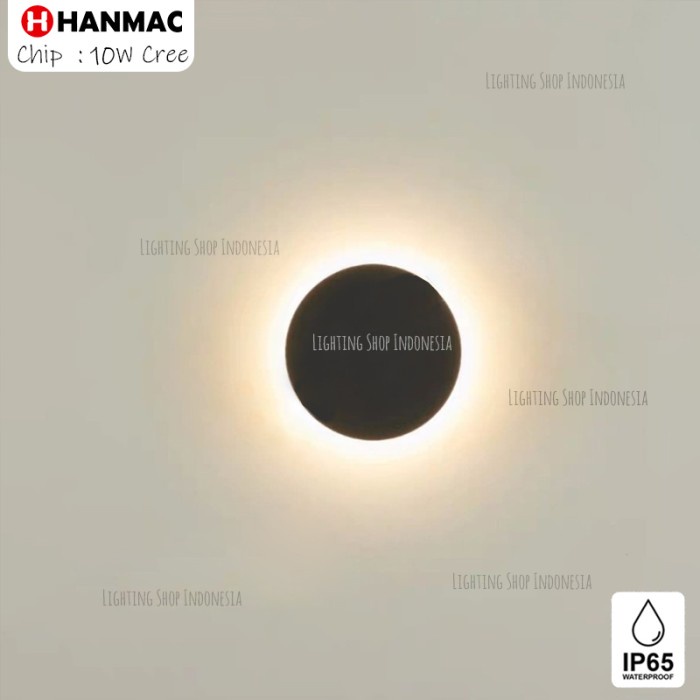 H295 Lampu dinding taman led 10w bulan waterproof outdoor wall lamp