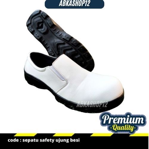 DISKON SEPATU SAFETY PUTIH WANITA DAN PRIA SHOES XBAS@ SEPATU ASLI BERKUALITAS MURAH KITCHEN DAPUR