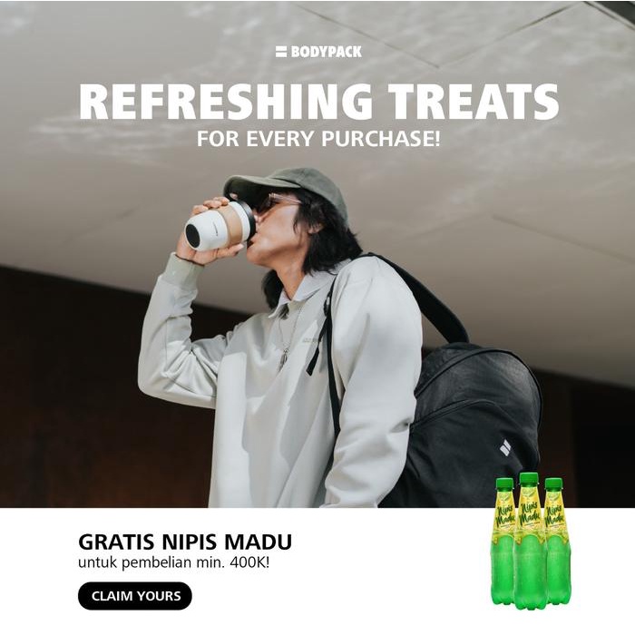 

BODYPACK - "GIFT" NIPIS MADU BEST SELLER