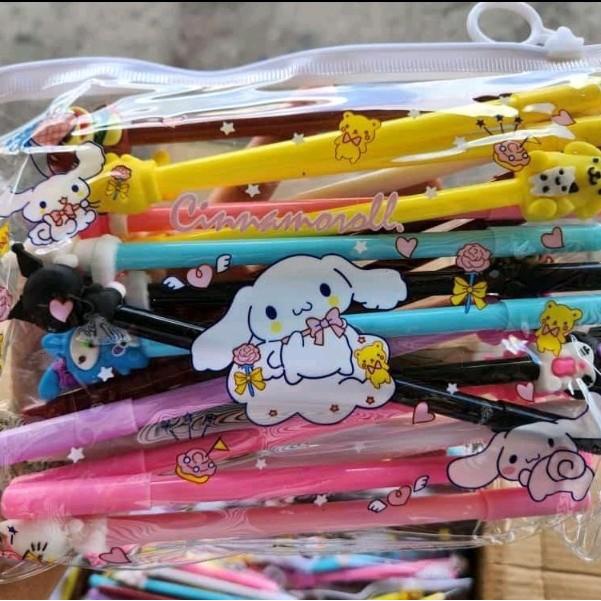 

JTTOP" 20 BULPEN KARAKTER SANRIO LOTSO MIX WARNA MELODY KUROMI CINNAMOROL ALAT TULIS ANAK SEKOLAH