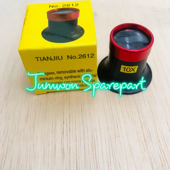 

JTTOP" EYE LOOP / KACA PEMBESAR 10X /WATCH AND JEWELRY MAGNIFYING EYEPIECE