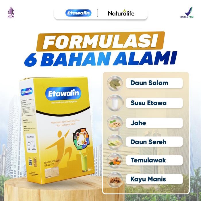 

terbaru !!! [promo] etawalin paket 1 - paket 5 box - susu untuk masalah tulang & sendi original