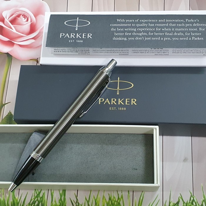 

JTTOP" PEN PARKER NEW IM DARK ESPRESSO CT BALLPOINT M.BLK TB