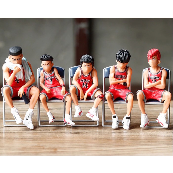 

| MFG | Figure Set Basket Team Hanamichi Sakuragi Slam Dunk Shohoku Time Out