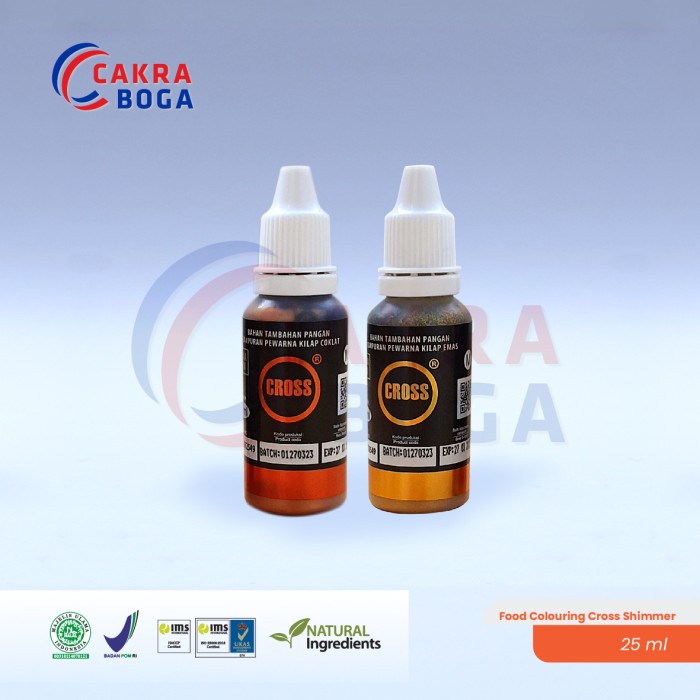 

Pewarna Makanan Cross 25 Ml / Food Colouring