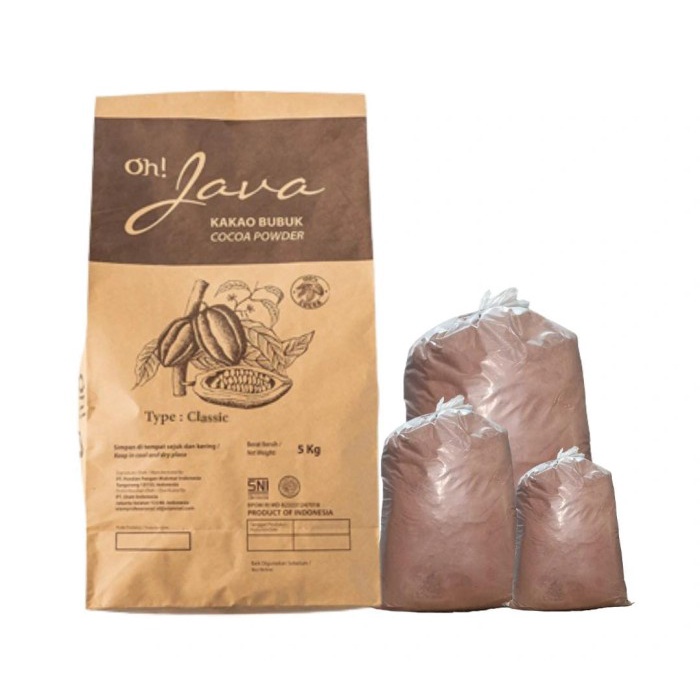 Oh Java Classic 500Gr Coklat Bubuk Repack Dari 5Kg U/ Minuman,Makanan