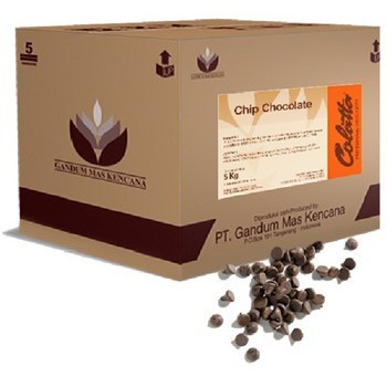 

Colatta Chocolate Chip Dark 5Kg Dus Cokelat Coklat Drop Compound