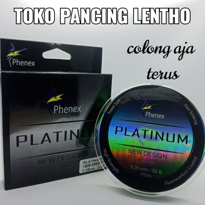 Yuk Beli Senar Platinum / Senar Phenex Platinum / Senar Pancing