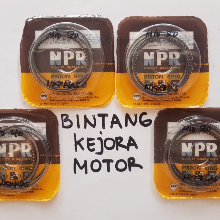 READY RING SEHER RING PISTON PISTON RING MIO OVERSIZE STANDAR NPP