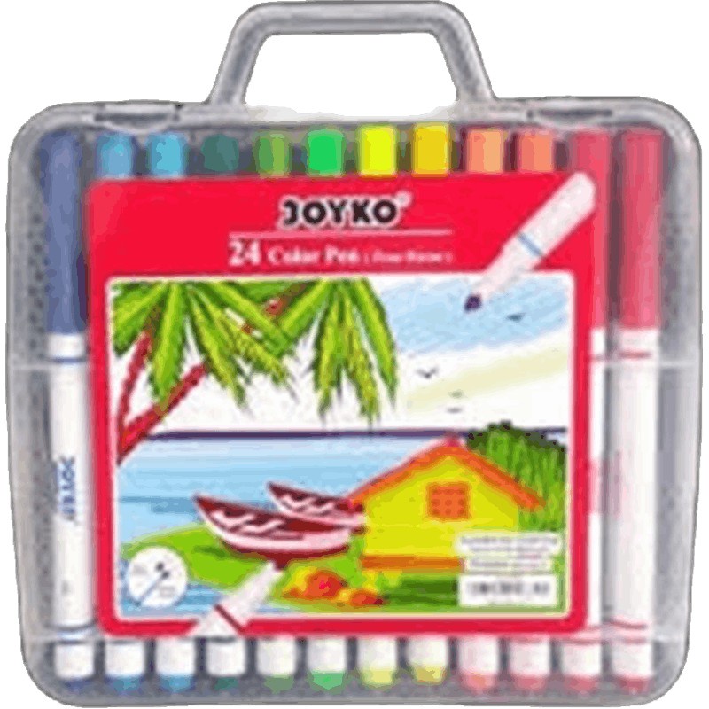 

Unik Joyko Color Pen (24-Warna) Clp -05 ( Per Set )