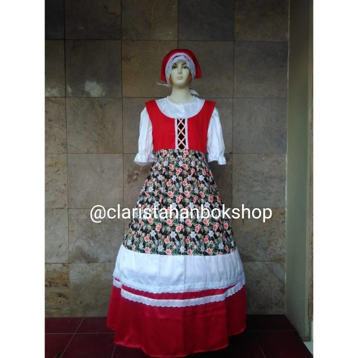 HEMAT baju adat tradisional belanda holland netherlands kostum costume