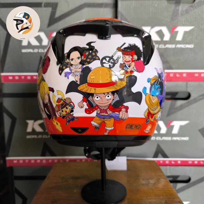 Helm Half Face Anak KYT Venom Open Junior #1 One Piece
